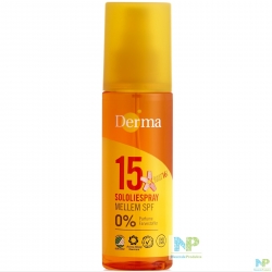 Derma transparentes Sonnenöl – Spray LSF 15 (MITTEL) 200 ml