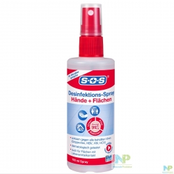 SOS Desinfektions-Spray für Hände + Flächen