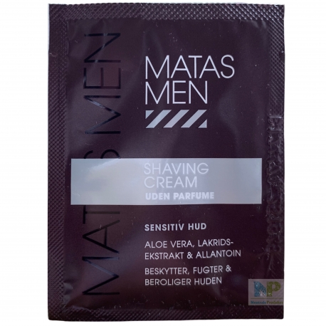 Matas Men Shaving Cream Rasiercreme - empfindliche Haut Probe