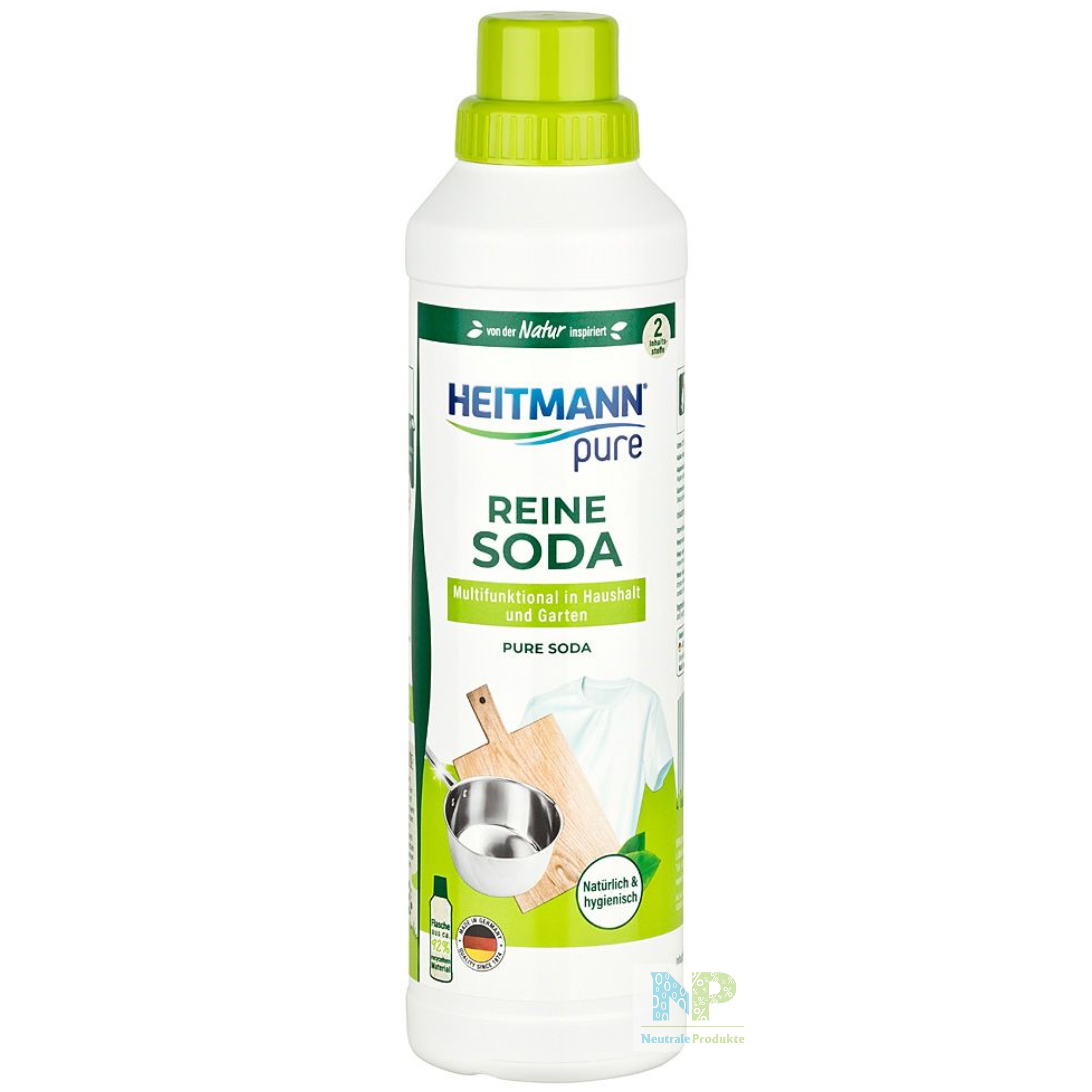 Heitmann pure Reine Kristall-Soda 350g 2er Pack Reiniger für den Haushalt 