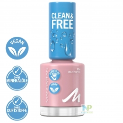 MANHATTAN Clean & Free Nagellack - 154 Milky Bare