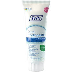 TePe Pure Zahnpasta - extra sanft & ohne Geschmack