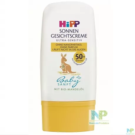 HiPP Sonnen-Gesichtscreme Ultra-Sensitiv LSF 50+ (SEHR HOCH) 30 ml