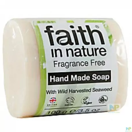 Faith in Nature Seifenstück - Seife für Hände & Körper 100g