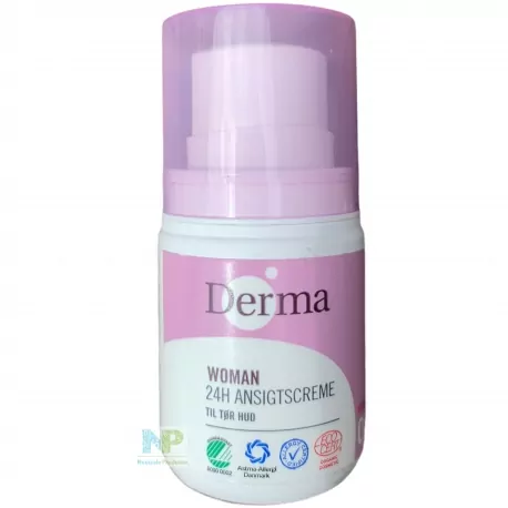 Derma Eco Woman 24h Gesichtscreme - für trockene Haut