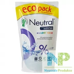 Neutral „Farbwäsche“ Flüssigwaschmittel Refill 12 WL 900 ml